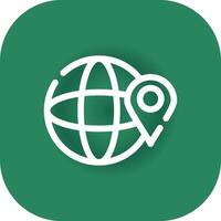 Geolocation Creative Icon Design vector
