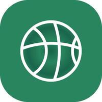 Basketball Creative Icon Design vector