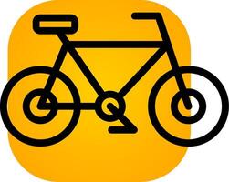 Bicycle Creative Icon Design vector