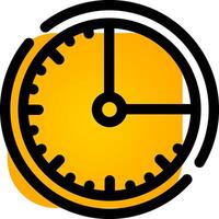 Time Quarter Creative Icon Design vector