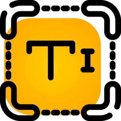 Text Creative Icon Design