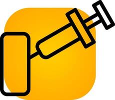 Vaccine Creative Icon Design vector