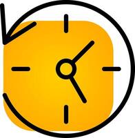 Chronology Creative Icon Design vector