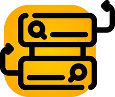 Backlog Creative Icon Design vector