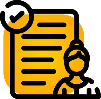 Task Based User Testing Creative Icon Design vector