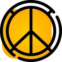 Peace Creative Icon Design vector