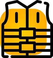 Life Jacket Creative Icon Design vector