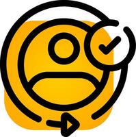 Retention Customer Creative Icon Design vector