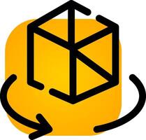3d Creative Icon Design vector