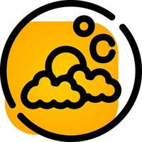 Weather Creative Icon Design vector