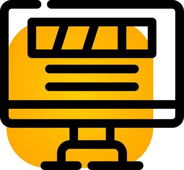 diseño de icono creativo de progreso vector