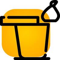 Garbage Creative Icon Design vector