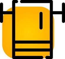 Towel Creative Icon Design vector
