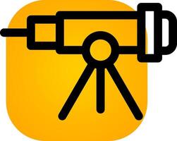 Telescope Creative Icon Design vector