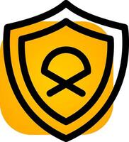 Shield Creative Icon Design vector