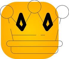 Crown Creative Icon Design vector