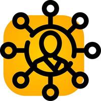 Networking Creative Icon Design vector