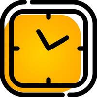 diseño de icono creativo de reloj vector