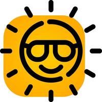 Sun Creative Icon Design vector