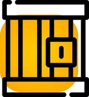 Prison Creative Icon Design vector