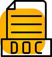 Doc Creative Icon Design vector