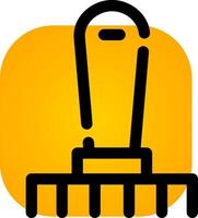 Pitchfork Creative Icon Design vector