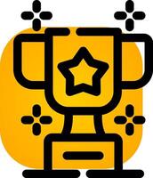 Trophy Creative Icon Design vector