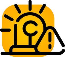 Emergency Creative Icon Design vector