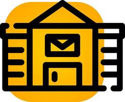 Post Office Creative Icon Design vector