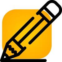 Pencil Creative Icon Design vector