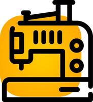 Sewing Machine Creative Icon Design vector