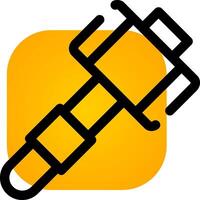 Mallet Creative Icon Design vector