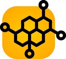 Molecule Creative Icon Design vector