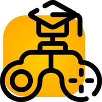 Gamification Creative Icon Design vector
