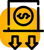 Deposit Creative Icon Design vector