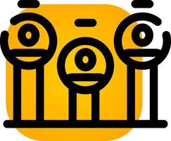 Poll Creative Icon Design vector