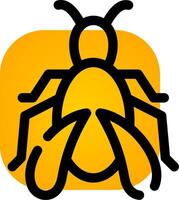 Bug Creative Icon Design vector