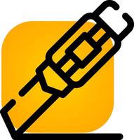 Cutter Creative Icon Design vector