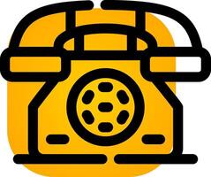 Telephone Creative Icon Design vector