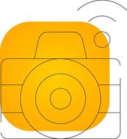 Smart Camera Creative Icon Design vector