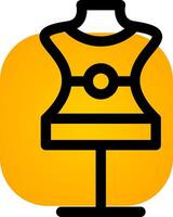 Mannequin Creative Icon Design vector
