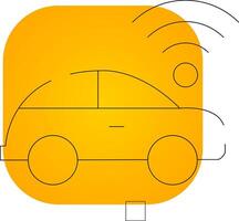 Autopilot Creative Icon Design vector