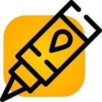 Corrector Creative Icon Design vector