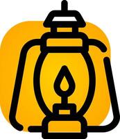 Lantern Creative Icon Design vector