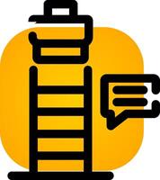 Ladder Creative Icon Design vector