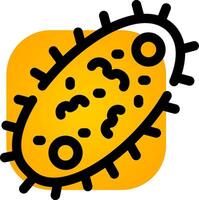 Bacteria Creative Icon Design vector