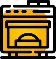 Oven Creative Icon Design vector