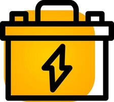 Battery Creative Icon Design vector