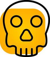 Skull Creative Icon Design vector