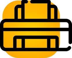 Printer Creative Icon Design vector